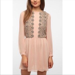 Urban Outfitters | Pins & Needles Long Sleeve Dress